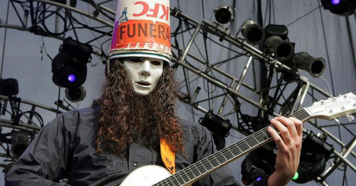 Buckethead без маски фото