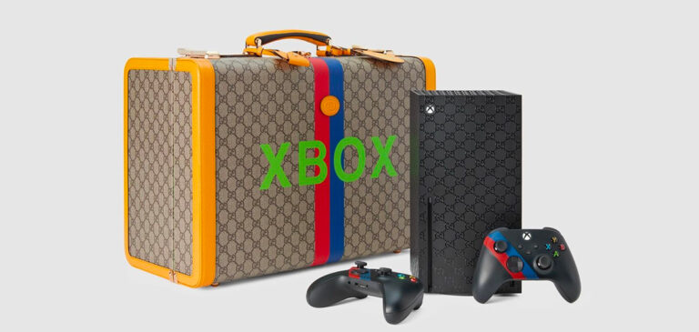 Xbox X Gucci Special Edition ‘xbox Series X Bundle กระเป๋าสุดคูลหรู