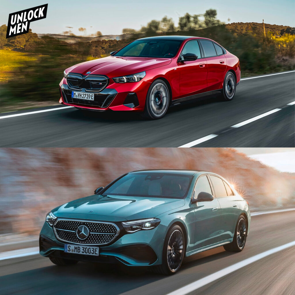 2024 BMW 5 Series vs Mercedes-Benz E-Class เทียบมุมต่อมุมสองยักษ์ใหญ่